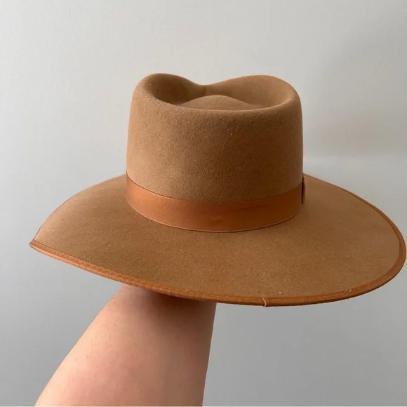 Lack of Color Wide Brim Women’s Australian Wool Hat 57cm Medium Boho Clean Girl - Picture 5 of 11